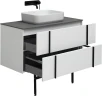 Тумба под раковину Allen Brau Reality 120 1.32008.WM подвесная цвет Белый матовый