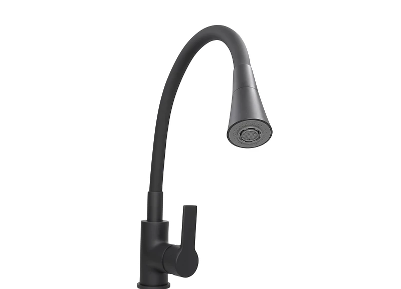 Смеситель для кухни Stella Polar Тулуза S3865-2 SP-00001980 цвет Черный матовый