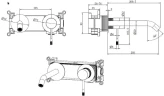 Смеситель для раковины Allen Brau Priority 5.31C03-MG цвет Серый