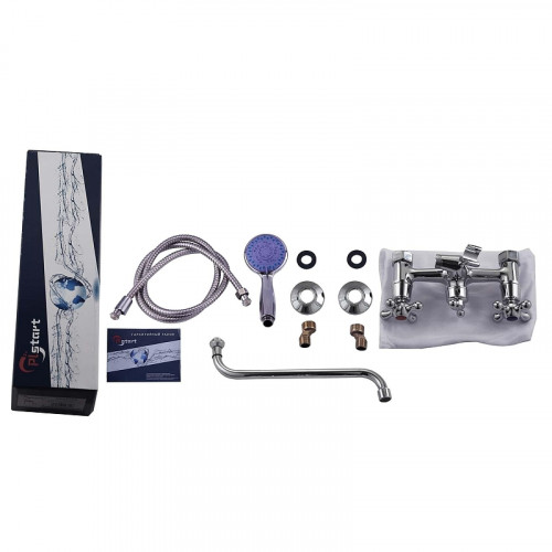 Смеситель для ванны Plstart PD22308 универсальный цвет Хром