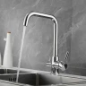 Смеситель для кухни Shevanik S268 цвет Хром