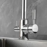 Смеситель для кухни Shevanik S268 цвет Хром