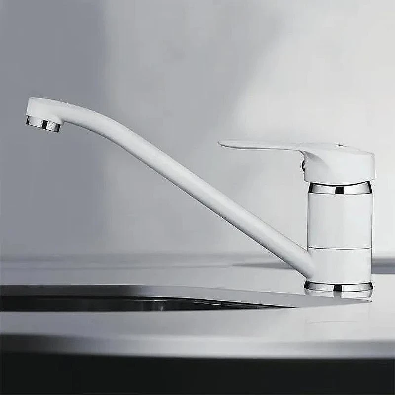 Кухонная мойка Ulgran Classic U-608-341 цвет Ультра-белый со смесителем Frap F4928-12 Белый