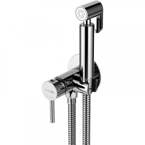 Гигиенический душ со смесителем WasserKRAFT A70138 Хром латунь встраиваемый