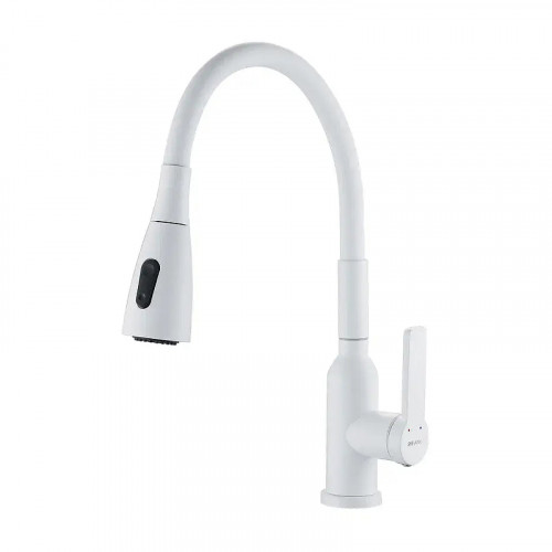 Смеситель для кухни Shevanik S843C-1 цвет Белый