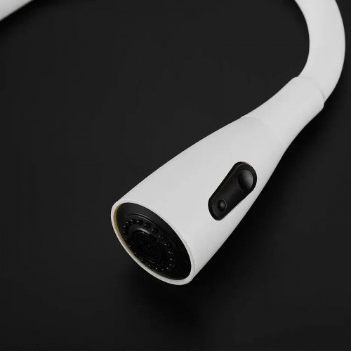 Смеситель для кухни Shevanik S843C-1 цвет Белый