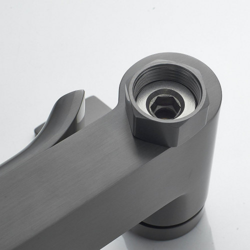 Смеситель для ванны Shevanik S4102T цвет Оружейная сталь