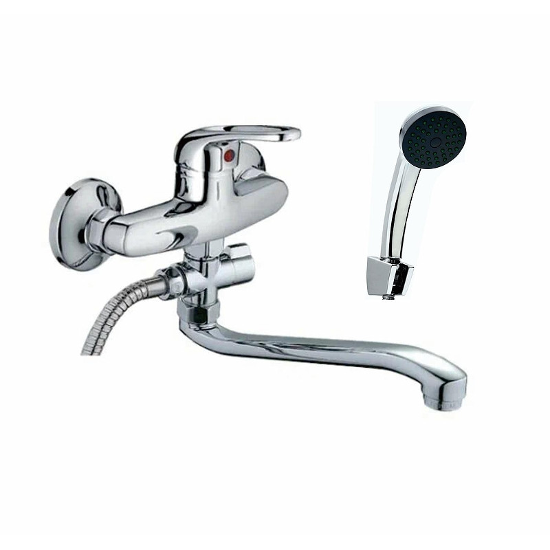 Смеситель для ванны D-Lin D140351 универсальный цвет  Хром