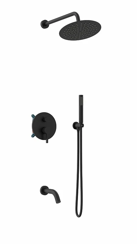 Душевая система Vincea Villa VSFW-1VL3MB цвет Черный матовый