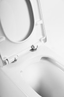 Унитаз BelBagno Flay-R BB1003CBR/BB865SC приставной с сиденьем Микролифт фаянс приставной