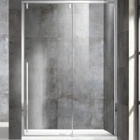 Душевая дверь Vincea Lugano 130 VDS-1L130CL-1 профиль Хром стекло прозрачное