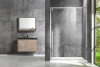 Душевая дверь Vincea Lugano 130 VDS-1L130CL-1 профиль Хром стекло прозрачное