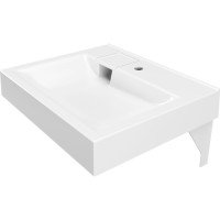 Раковина Paola Siena 60x50 на стиральную машину Белая глянцевая