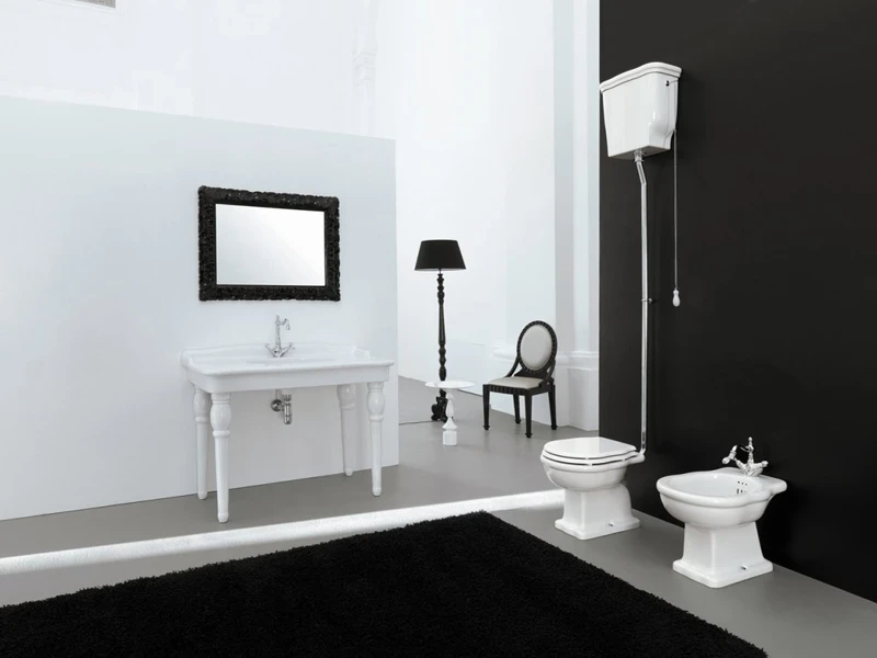 Унитаз Artceram Hermitage HEV002 01 00 Белый фарфор напольный