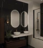 Столешница под раковину Boheme Armadi Art Flat 140 869-140-CLCT Белый мрамор искусственный камень (литьевой мрамор)