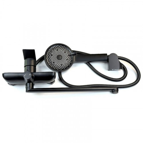 Смеситель для ванны Fmark FS8824H универсальный цвет Черный