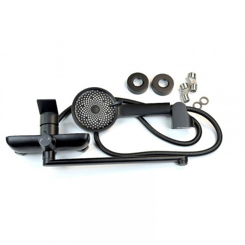 Смеситель для ванны Fmark FS8824H универсальный цвет Черный