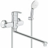 Смеситель для ванны Grohe Eurosmart 25279000 универсальный Хром