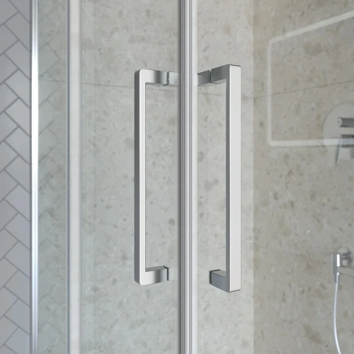 Душевой уголок BelBagno Marino 2 90x90 MARINO-2-A-2-90-C-CR профиль Хром стекло прозрачное