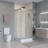 Душевой уголок BelBagno Marino 2 90x90 MARINO-2-A-2-90-C-CR профиль Хром стекло прозрачное