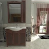 Зеркало со шкафом Orange Classic 85 Орех массив дерева, стекло