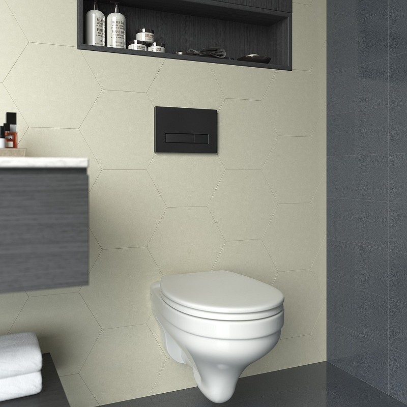 Комплект унитаза Ceruttispa Orlter Aria Tornado CT9955 с инсталляцией Berges Atom 410 040340 с сиденьем Микролифт и Черной матовой клавишей смыва фарфор подвесной