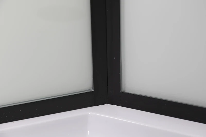 Душевая кабина Niagara Premium 90x90 NG-6901-01GD Black с гидромассажем