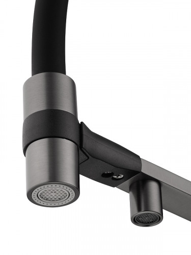 Смеситель для кухни Wonzon &amp; Woghand WW-88458012-BGM цвет Темный графит