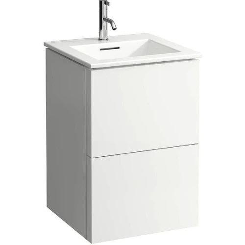 Тумба с раковиной Laufen Kartell 60 8.6033.3.640.104.1 подвесная Белая матовая