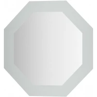 Зеркало Evoform Ledshine 60x60 BY 2503 с подсветкой 19 W - без выключателя - нейтральный белый свет стекло