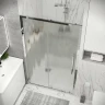Душевая дверь Grossman Cosmo 110 100.K33.02.110.10.02 профиль Хром стекло шиншилла