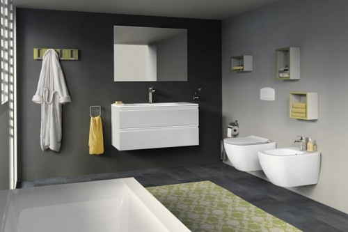 Биде Ideal Standard Tesi T3552V1 подвесное Silk White