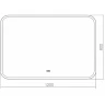 Зеркало Silver Mirrors Стив-2 120 ФР-00002225 с подсветкой с сенсорным выключателем и подогревом стекло