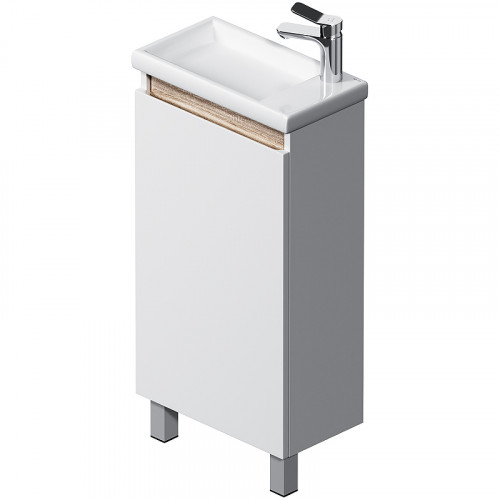 Тумба под раковину AM.PM X-Joy 45 M85AFSX0451WG Белый глянец МДФ / ЛДСП