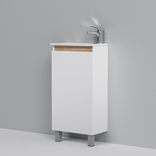 Тумба под раковину AM.PM X-Joy 45 M85AFSX0451WG Белый глянец МДФ / ЛДСП