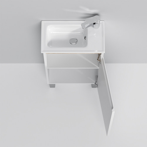 Тумба под раковину AM.PM X-Joy 45 M85AFSX0451WG Белый глянец МДФ / ЛДСП