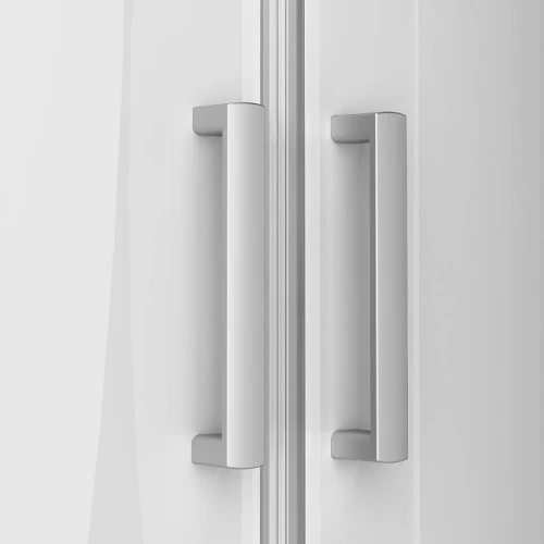 Душевой уголок AM.PM Tender Twin Slide 90x90 W45G-301-090TM профиль Хром матовый стекло прозрачное с рисунком