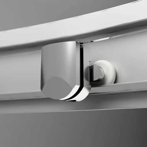 Душевой уголок AM.PM Tender Twin Slide 90x90 W45G-301-090TM профиль Хром матовый стекло прозрачное с рисунком