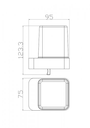Дозатор жидкого мыла Wonzon &amp; Woghand Lotte WW-5252-CR цвет Хром