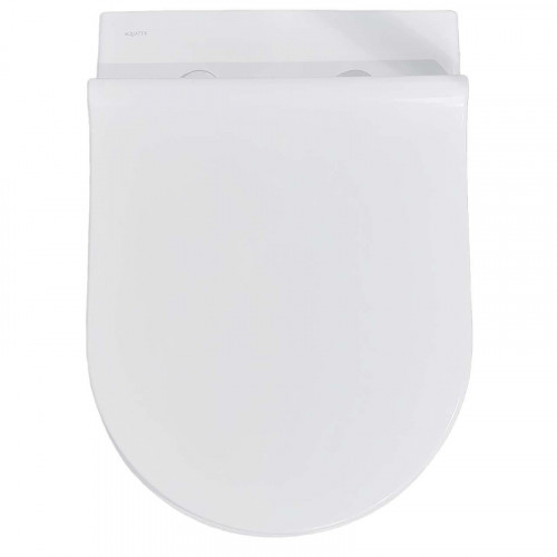 Унитаз Aquatek Поларис AQ0700-01 подвесной цвет Белый с сиденьем Микролифт