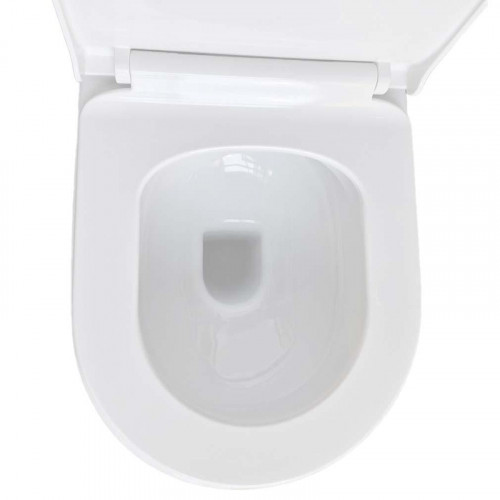 Унитаз Aquatek Поларис AQ0700-01 подвесной цвет Белый с сиденьем Микролифт