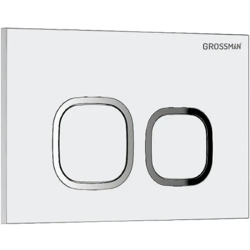Клавиша смыва Grossman Cosmo 700.K31.02.000.000 цвет Белый глянцевый