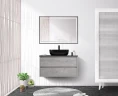 Тумба под раковину BelBagno Kraft 100 KRAFT-1000-2C-SO-CG подвесная Cemento Grigio МДФ / ЛДСП