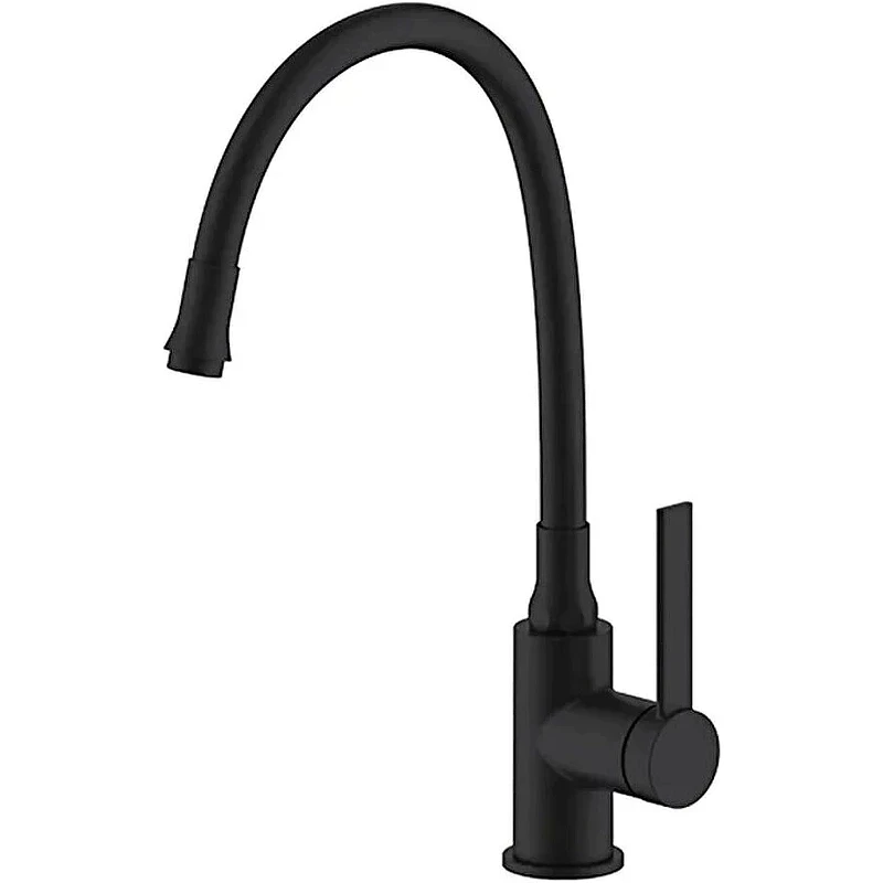 Смеситель для кухни Frap H67-6 F4067-6 Черный матовый