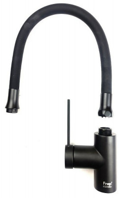 Смеситель для кухни Frap H67-6 F4067-6 Черный матовый