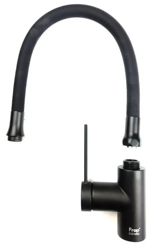 Смеситель для кухни Frap H67-6 F4067-6 Черный матовый