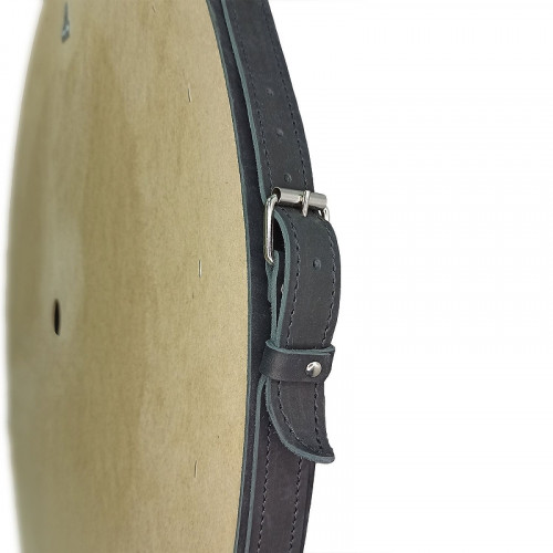 Зеркало Art&amp;Max Milan AM-Mil-800-DS-F-Nero с подсветкой с сенсорным выключателем Черное стекло