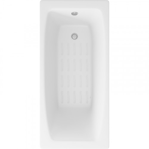 Чугунная ванна Delice Repos 170x70 DLR220508-AS без отверстий под ручки с антискользящим покрытием