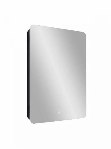 Зеркальный шкаф Art&amp;Max Lecce 56 R AM-Lec-560-850-1D-R-DS-F-Nero с подсветкой цвет Черный
