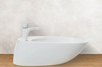 Раковина-чаша WeltWasser Elbach 1037 59 10000004582 Белый глянец фаянс накладная
